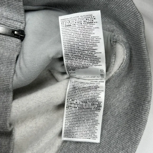 Banana Republic Women Grey Embellished Sweater Bomber Size S - Picture 8 of 10